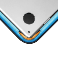 Tomtoc Defender Recycled Fabrics Laptop Sleeve For 13.5, 14 & 14.4 Inch Laptop (Water Resistant, Black) -Tomtoc 261022 17 n3t716