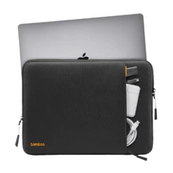 Tomtoc Defender Recycled Fabrics Laptop Sleeve For 13.5, 14 & 14.4 Inch Laptop (Water Resistant, Black) -Tomtoc 261022 18 ffv9kx