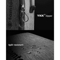 Tomtoc Defender Recycled Fabrics Laptop Sleeve For 16 Inch Laptop (360 Superior Protection, Grey) -Tomtoc 265648 11 f1ysc3