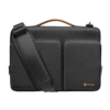 Tomtoc Defender Fabric Laptop Sling Bag For 13.5, 14 & 14.4 Inch Laptop (Water Resistant, Black)