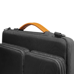 Tomtoc Defender Fabric Laptop Sling Bag For 13.5, 14 & 14.4 Inch Laptop (Water Resistant, Black) -Tomtoc 265880 6 mxfprh