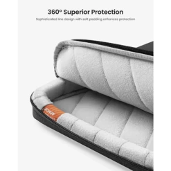 Tomtoc Defender Fabric Laptop Sling Bag For 13.5, 14 & 14.4 Inch Laptop (Water Resistant, Black) -Tomtoc 265880 9 qcdtwi