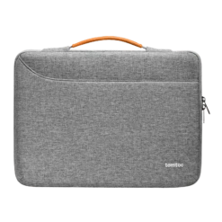 Tomtoc Defender Recycled Fabrics Laptop Sleeve For 14 Inch Laptop (360 Superior Protection, Grey)