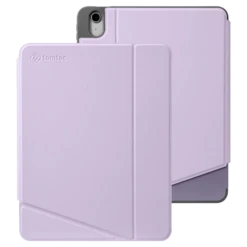 Tomtoc Inspire B02 PU Leather Flip Case For Apple IPad Air 10.9 Inch (Military Grade Protection, Lavender) -Tomtoc 272350 10 qq8j5m