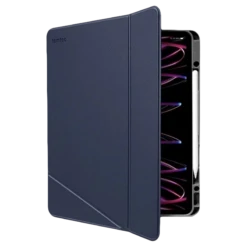 Tomtoc Inspire B02 PU Leather Flip Case For Apple IPad 11 Inch (Military Grade Protection, Dark Blue) -Tomtoc 272355 11 ddvoyi