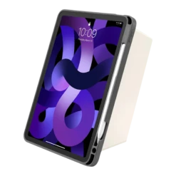 Tomtoc Inspire B02 PU Leather Flip Case For Apple IPad Air 10.9 Inch (Military Grade Protection, Ivory White) -Tomtoc 272361 10 jgizxm