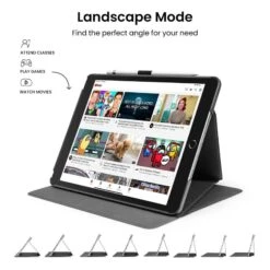 Tomtoc Inspire B02 PU Leather Flip Case For Apple IPad 10.2 Inch (Military Grade Protection, Black) -Tomtoc 272362 14 oggkim