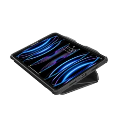 Tomtoc Inspire B02 PU Leather Flip Case For Apple IPad 11 Inch (Military Grade Protection, Black) -Tomtoc 272366 6 cdnb4b