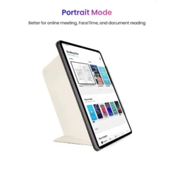 Tomtoc Inspire B02 PU Leather Flip Cover For Apple IPad 10.9, 11 Inch (Military Grade Protection, Ivory White) -Tomtoc 272384 12 m6kti9