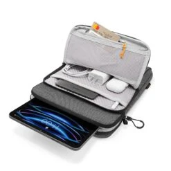 DefenderACE-B03 Tablet Shoulder Bag For 11-inch IPad Pro | Gray -Tomtoc 4 572eaff6 1c3d 416d 8b6e 0f4578a13555