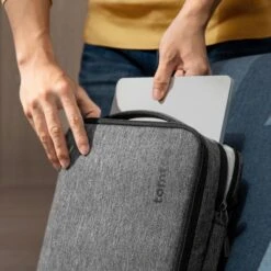 DefenderACE-A04 Laptop Shoulder Bag For 16" MacBook Pro M3/M2/M1 | Gray -Tomtoc 8 8e2bb161 26e0 46d7 af8d 7de16b5e0cc3