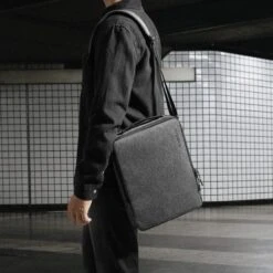 DefenderACE-A04 Laptop Shoulder Bag For 16" MacBook Pro M3/M2/M1 | Gray -Tomtoc 9 10e3187a 822d 4d97 9b4f c8517e628e63