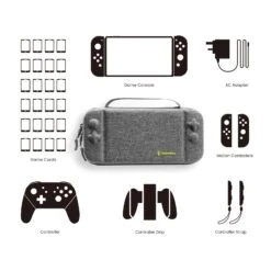 FancyCase-G05 NS Travel Case | Gray -Tomtoc A05 5G01 6 2a6e0d76 82de 41c6 b461 5930bea10f73