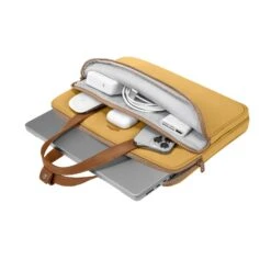 Versatile-A12 Laptop Shoulder Bag For 14 Inch MacBook Pro M3/M2/M1 | Yellow -Tomtoc H22C1Y1 4