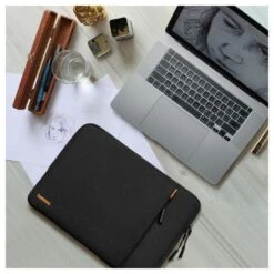 Tomtoc Defender Laptop Sleeve For Up To 35.56 Cm (14 Inch) Laptop With Safeguard Laptop Bottom Corner, Black A13-C01D01(493665228) -Tomtoc Tomtoc A13 C01D01 Sleeve 493665228 i 7 1200Wx1200H