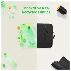 Tomtoc Defender Laptop Sleeve For Up To 35.56 Cm (14 Inch) Laptop With Safeguard Laptop Bottom Corner, Black A13-C01D01(493665228) -Tomtoc Tomtoc A13 C01D01 Sleeve 493665228 i 9 1200Wx1200H