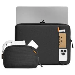 Tomtoc Defender Laptop Sleeve For Up To 38 Cm (15 Inch) Laptop With Safeguard Laptop Bottom Corner, Grey A13-C01G01(493665231) -Tomtoc Tomtoc A13 E02D Sleeve 493665231 i 7 1200Wx1200H