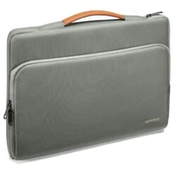 Tomtoc Defender Laptop Handbag For Up To 40.64 Cm (16 Inch) Laptop With 360 Degree Superior Protection, Grey A14-E02G(493665236) -Tomtoc Tomtoc A14 E02G Sleeve 493665236 i 3 1200Wx1200H
