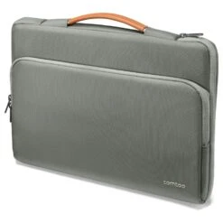 Tomtoc Defender Laptop Handbag For Up To 40.64 Cm (16 Inch) Laptop With 360 Degree Superior Protection, Grey A14-E02G(493665236) -Tomtoc Tomtoc A14 E02G Sleeve 493665236 i 4 1200Wx1200H