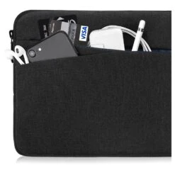 Tomtoc Laptop Sleeve For Laptop With Pocket For Small Accessories, Black A18-C01D(493665226) -Tomtoc Tomtoc A18 C01D Sleeve 493665226 i 4 1200Wx1200H