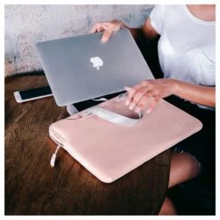 Tomtoc Laptop Handbag With Spill Resistant Surface Coating, Pink A21-C01C(493665232) -Tomtoc Tomtoc A21 C01C Sleeve 493665232 i 8 1200Wx1200H