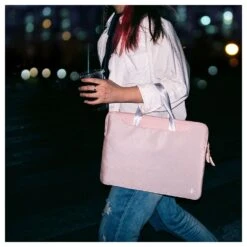 Tomtoc Laptop Handbag With Spill Resistant Surface Coating, Pink A21-C01C(493665232) -Tomtoc Tomtoc A21 C01C Sleeve 493665232 i 9 1200Wx1200H