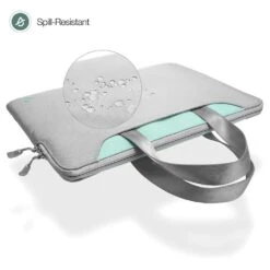 Tomtoc Laptop Handbag With Spill Resistant Surface Coating, Silver A21-C01S(493665233) -Tomtoc Tomtoc A21 C01S Sleeve 493665233 i 3 1200Wx1200H