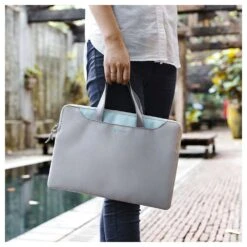 Tomtoc Laptop Handbag With Spill Resistant Surface Coating, Silver A21-C01S(493665233) -Tomtoc Tomtoc A21 C01S Sleeve 493665233 i 8 1200Wx1200H