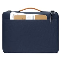 Tomtoc Versatile Laptop Shoulder Bag For Up To 35.56 Cm (14 Inch) Laptop With 360 Degree Superior Protection, Navy Blue A42-C01B01(493665244) -Tomtoc Tomtoc A42 C01B01 Sleeve 493665244 i 4 1200Wx1200H