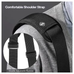 Tomtoc Defender Laptop Shoulder Bag For Up To 40.64 Cm (16 Inch) Laptop With Comfortable Shoulder Strap, Black A50-E01D(493665250) -Tomtoc Tomtoc A50 E01D Sleeve 493665250 i 5 1200Wx1200H