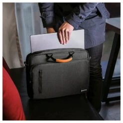Tomtoc Defender Laptop Shoulder Bag For Up To 40.64 Cm (16 Inch) Laptop With Comfortable Shoulder Strap, Black A50-E01D(493665250) -Tomtoc Tomtoc A50 E01D Sleeve 493665250 i 9 1200Wx1200H