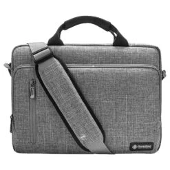 Tomtoc Defender Laptop Shoulder Bag For Up To 40.64 Cm (16 Inch) Laptop With Comfortable Shoulder Strap, Grey A50-E01G(493665251)
