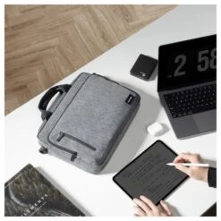 Tomtoc Defender Laptop Shoulder Bag For Up To 40.64 Cm (16 Inch) Laptop With Comfortable Shoulder Strap, Grey A50-E01G(493665251) -Tomtoc Tomtoc A50 E01G Sleeve 493665251 i 8 1200Wx1200H
