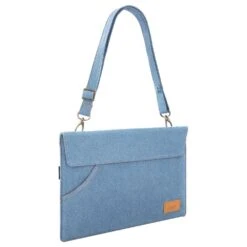 Tomtoc Denim Shoulder Bag With Comfortable Shoulder Strap, Blue H26-C02B01(493665249) -Tomtoc Tomtoc H26 C02B01 Sleeve 493665249 i 3 1200Wx1200H