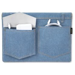 Tomtoc Denim Shoulder Bag With Comfortable Shoulder Strap, Blue H26-C02B01(493665249) -Tomtoc Tomtoc H26 C02B01 Sleeve 493665249 i 6 1200Wx1200H